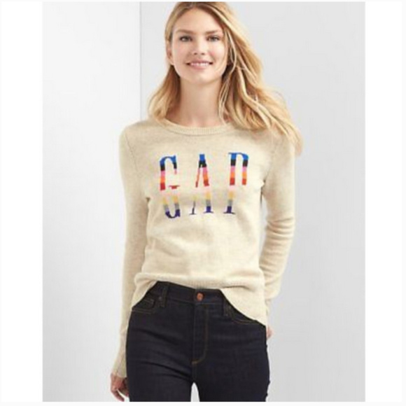 GAP Sweaters - NWT XL Crazy Stripe Gap Long Sleeve Sweater